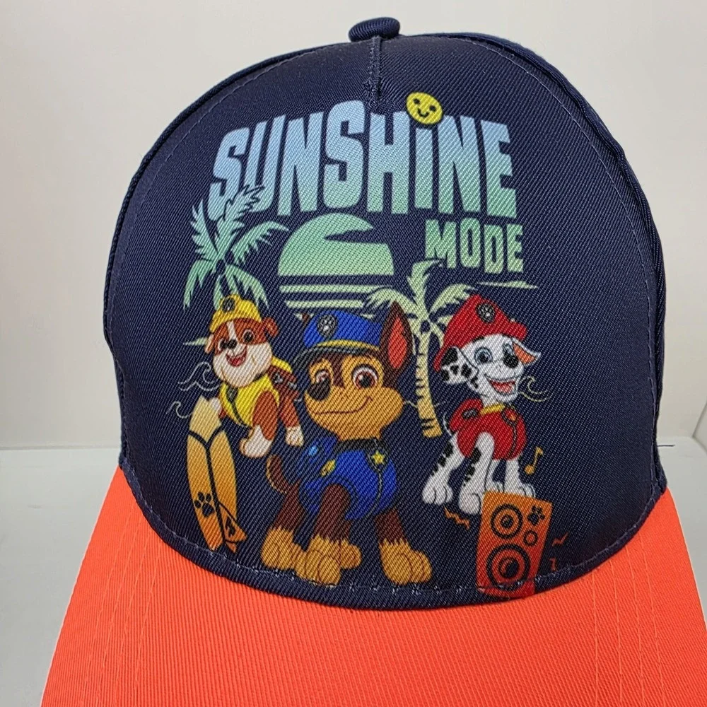 Nickelodeon Toddler / Adjustable‎ Paw Patrol Baseball Cap - Navy & Orange